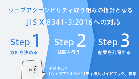 デジタル庁のガイドブックに見る、ウェブアクセシビリティの導入手順